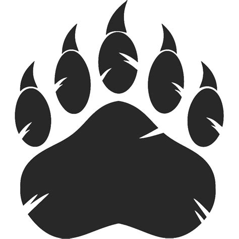 Bear Paw Png Bear Paw Bear Claw Mark Clipart Transparent Png Images
