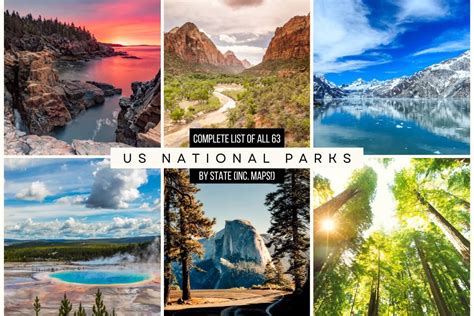 Complete List Of National Parks By State 2023 Inc Free