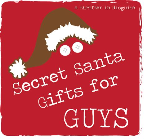 A Thrifter In Disguise Secret Santa Saturday Ts For Guys