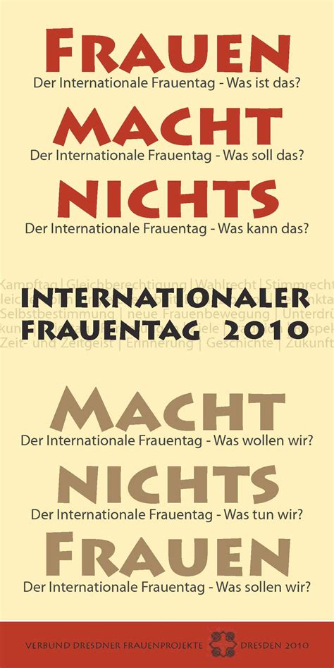 Internationaler Frauentag