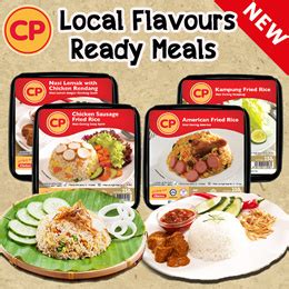 Sustainability , djsi, foods , food , cp, cp foods, cp food, cp group, cpf, cpf group, chicken, pork, duck, fish, shrimp, ready meals, ready meal, ready to eat, ready to cook, cooking kits, halal. Buy CP Food Local Flavours New Series Ready Meals ...