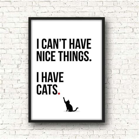The 30 Funniest Cat Poster Quotes To Hang On Your Walls