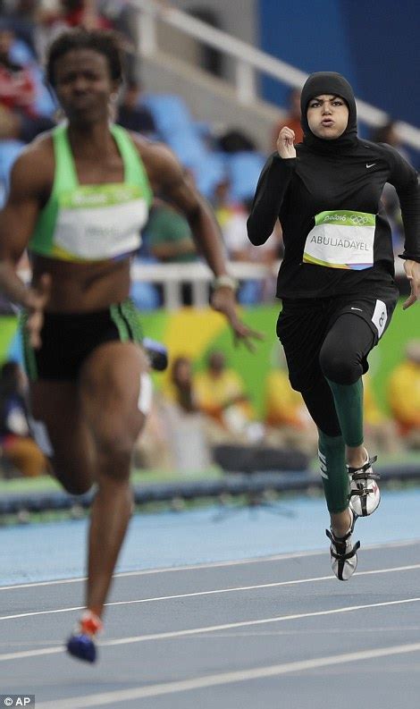 Rio Sprinter Kariman Abuljadayel Is First Saudi Woman To Compete In