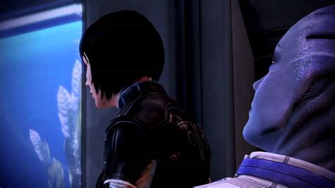 Mass Effect 3 Romance Guide Liara Romance Scene Youtube