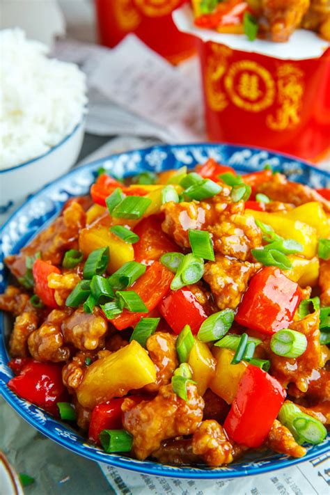 Sweet and sour pork, kung pao chicken, fried noodles. 15 Chinese Restaurant Recipes That Are Better and Faster ...