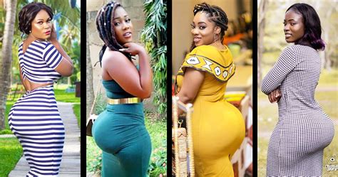 See The Ghanaian Woman That Rose To Instafame Using Their Curvy Bottoms 100