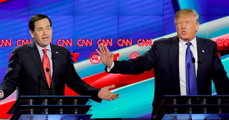 Republican Debate Rubio And Cruz Team Up Against Trump Attn