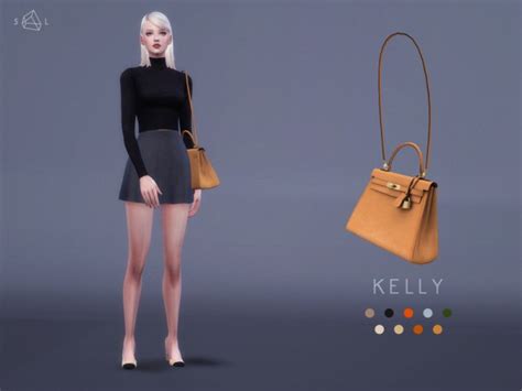The Sims Resource Handbag Kelly By Starlord • Sims 4 Downloads