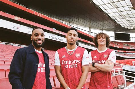 Official The Arsenal Home Kit For The 202021 Season Gunners