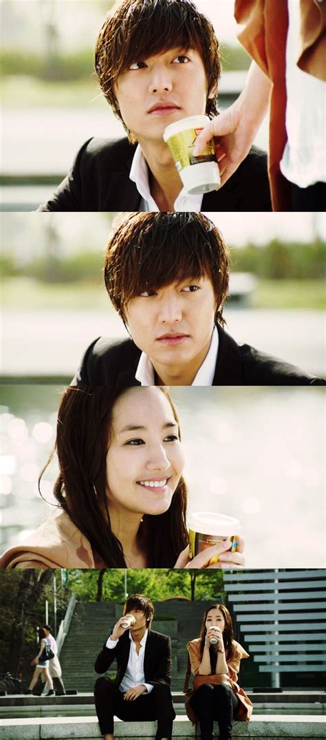Lee min young ( miss a min ). City Hunter. Cute scene! Lee Min Ho and Park Min Young. K ...
