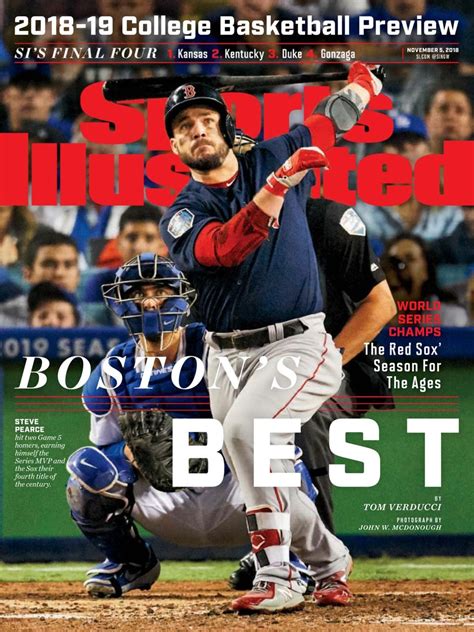 Sports Illustrated November 5 2018 Magazine Get Your Digital
