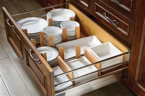 And having organized kitchen cabinets is easy when you use some of these brilliant hacks! pegged dish organizer | How to Maximize Cabinet Storage ...