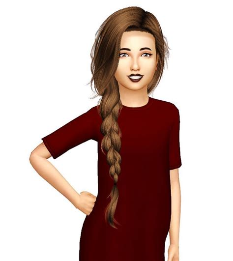 Lana Cc Finds Stealthic Summer Haze Kids Version Cabelo Sims The