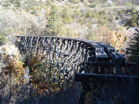 Cloudcroft Nm Mexican Canyon Trestle Photo Picture Image New