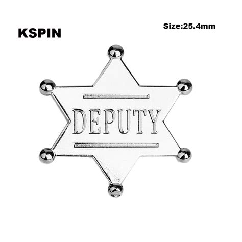 Deputy Lapel Pin Badge Pin Xy0131 In Badges From Home And Garden On