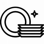 Dishes Clean Dish Icon Dishware Icons Icono