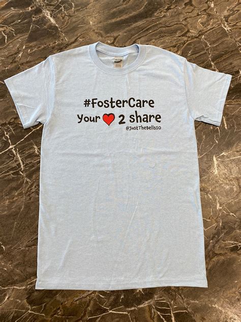 Foster Care Unisex T Shirts Etsy