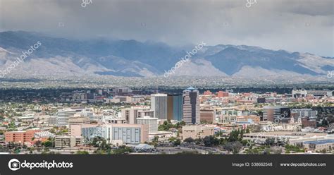 Aerial View Downtown Tucson Stock Photo By ©rexwholster 538662548