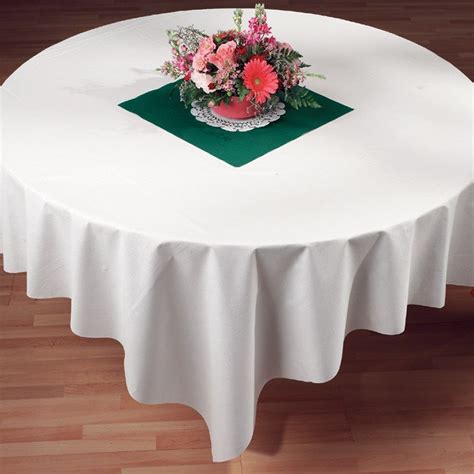 Hoffmaster 210431 82 X 82 Linen Like White Table Cover 24case