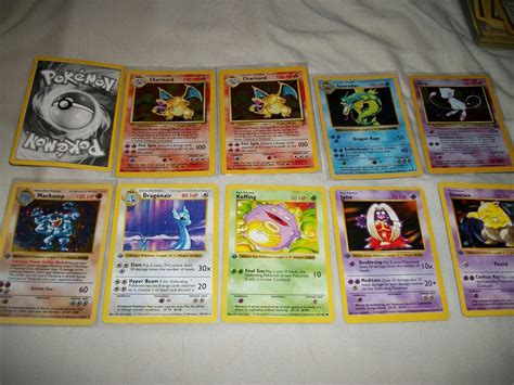 Pokemon never reached the us until 1996, where both the game and the cartoon were released at the electronic entertainment expo in atlanta. Reddit, what 1st edition cards do you have? This is my only one I can find besides the holo ...