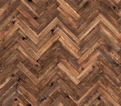 Herringbone Natural Parquet Seamless Floor Texture High Quality