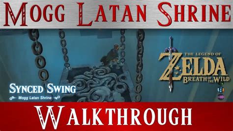 Zelda Botw Synced Swing Mogg Latan Shrine Breath Of The Wild