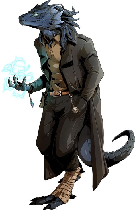 Oc Art Blue Dragonborn Draconic Sorcerer Dnd In 2023 Dnd