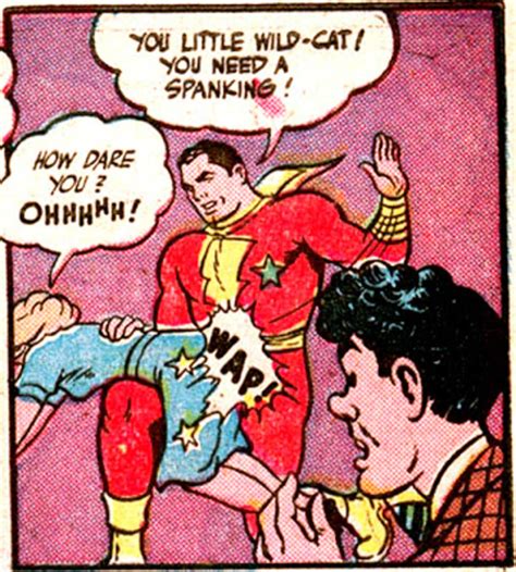 When Women Being Spanked By Super Heroes In The Early Comic Books