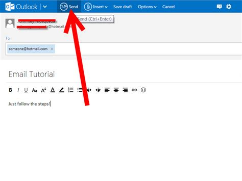 How To Write A New Email On Hotmail 6 Steps With Pictures
