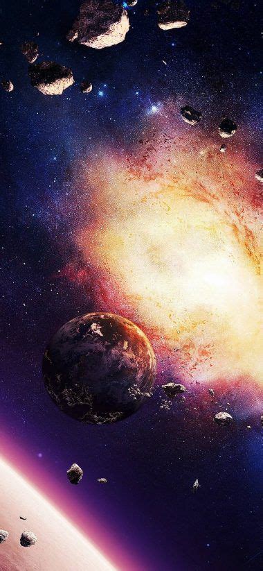Space Planet Explosion 1080x2340 Phone Wallpaper Space Planets