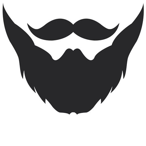 Beard Logo Moustache Clip Art Beard Png Download 15001500 Free