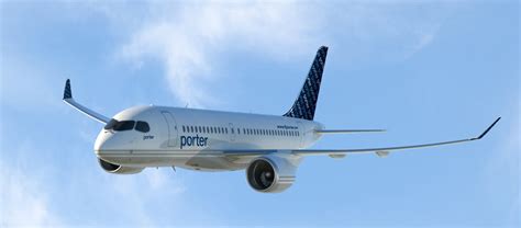 Porter Airlines Orders The Bombardier Cs100 But Where Will They Fly