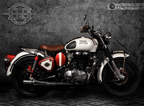 Their recent modification based on the royal enfield classic 500 has been christened as 'ranisa', paying tribute to the rich cultural history of rajasthan. Classic 500 Encode by Haldankar Customs Price, Features ...