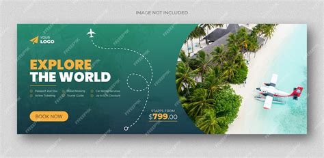 Premium Psd Travel Agency Holiday Vacation Facebook Cover And We