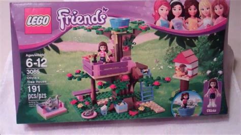 Lego Friends 3065 Olivia S Tree House Unboxing Youtube