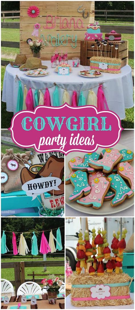 Cowgirl Party Birthday Very Sweet Cowgirl Party Catch My Party