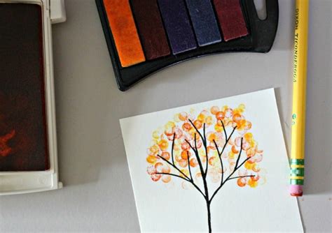 For the solid leaf, i sponged & spritzed after it was cut. Easy Thanksgiving Cards to Make | Stamping Ideas