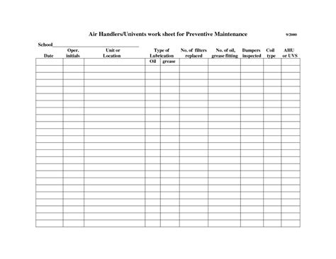 8 Best Facility Maintenance Checklist Templates