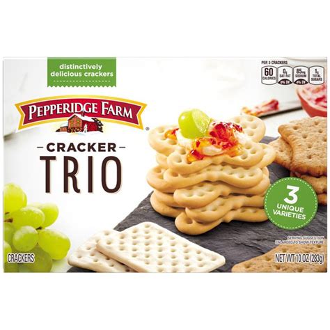 Pepperidge Farm Trio Variety Crackers 10 Oz From Bashas Instacart