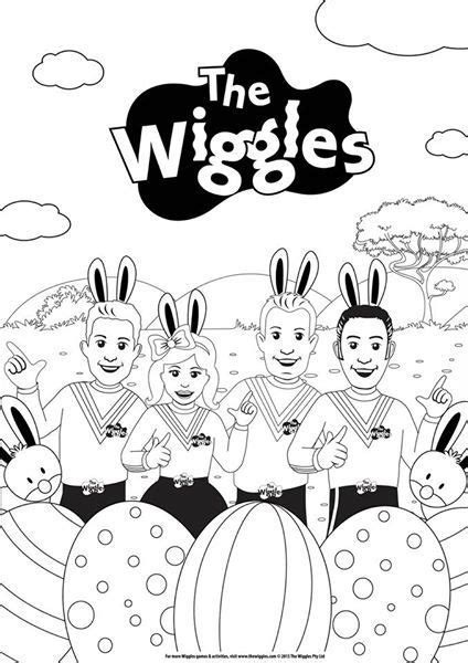 The Wiggles Coloring Pages