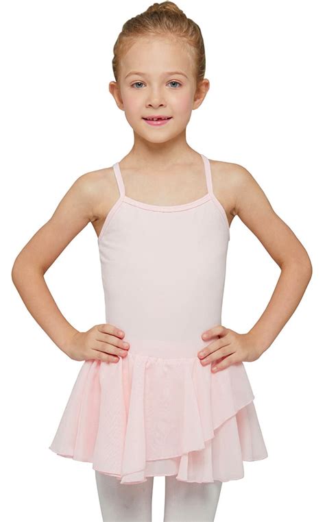 Buy Mdnmd Toddler Ballet Leotard For Girls Dance Flutter Sleeve Skirt