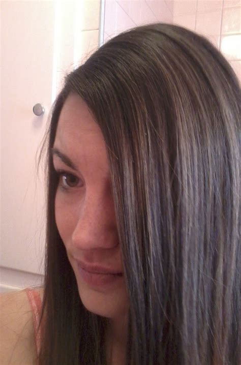 Seriously, don't try this at home. How to Put Blonde Streaks and Highlights in Brown Hair at Home