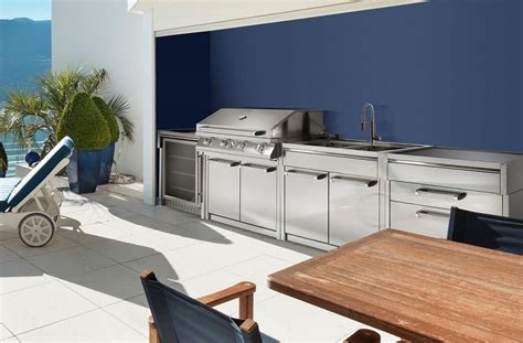 Maybe you would like to learn more about one of these? Steel - Freestanding outdoor kitchen - Sicily | Outdoor kitchens from Myoutdoorkitchen.co.uk ...