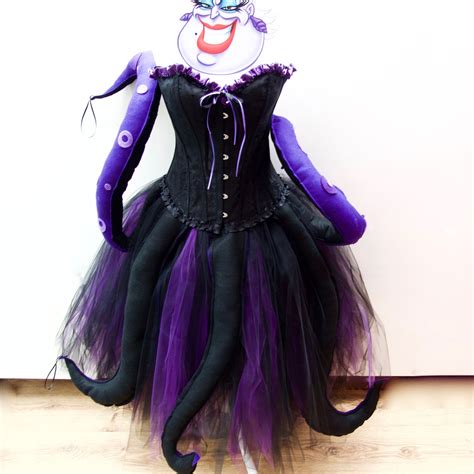 Adult Halloween Ursula Seawitch Inspired Costume By Cordeliaroyle