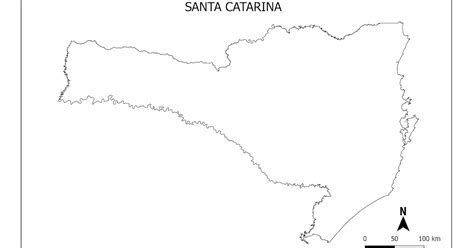 Mapas Para Colorir Santa Catarina Suporte Geogr Fico