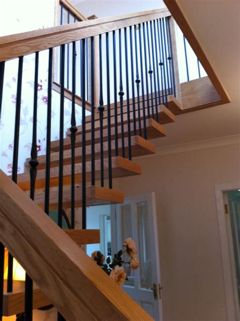 Oak Open Tread Stairs Stairs Ireland By Jea