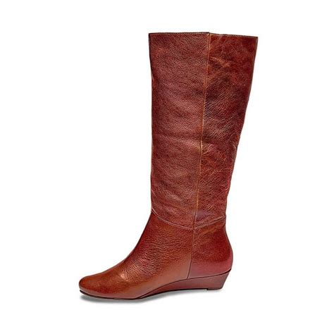 Steve Madden Intyce Cognac Leather Cognac Leather Womens Boots