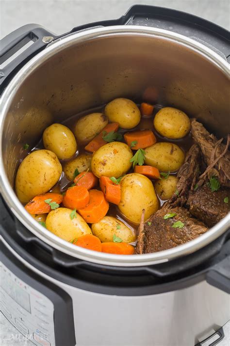 This Instant Pot Pot Roast Recipe Is An Easy Comforting Dinner That