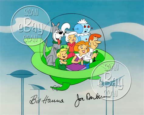 Rare Jetsons Cartoon Tv Photo Hanna Barbera Studios George Astro