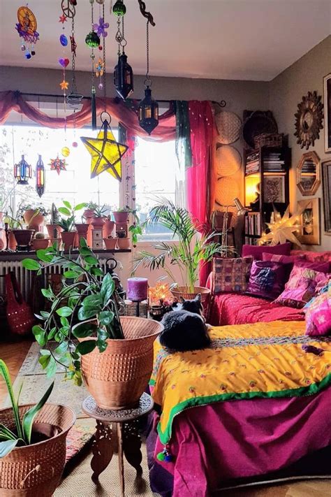 41 Bohemian Bedroom Designs Elcune Bohemian Bedroom Design Boho Bedroom Decor Aesthetic